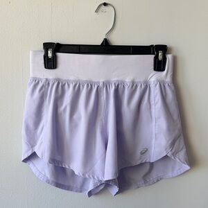 ASICS Light Purple Running Shorts